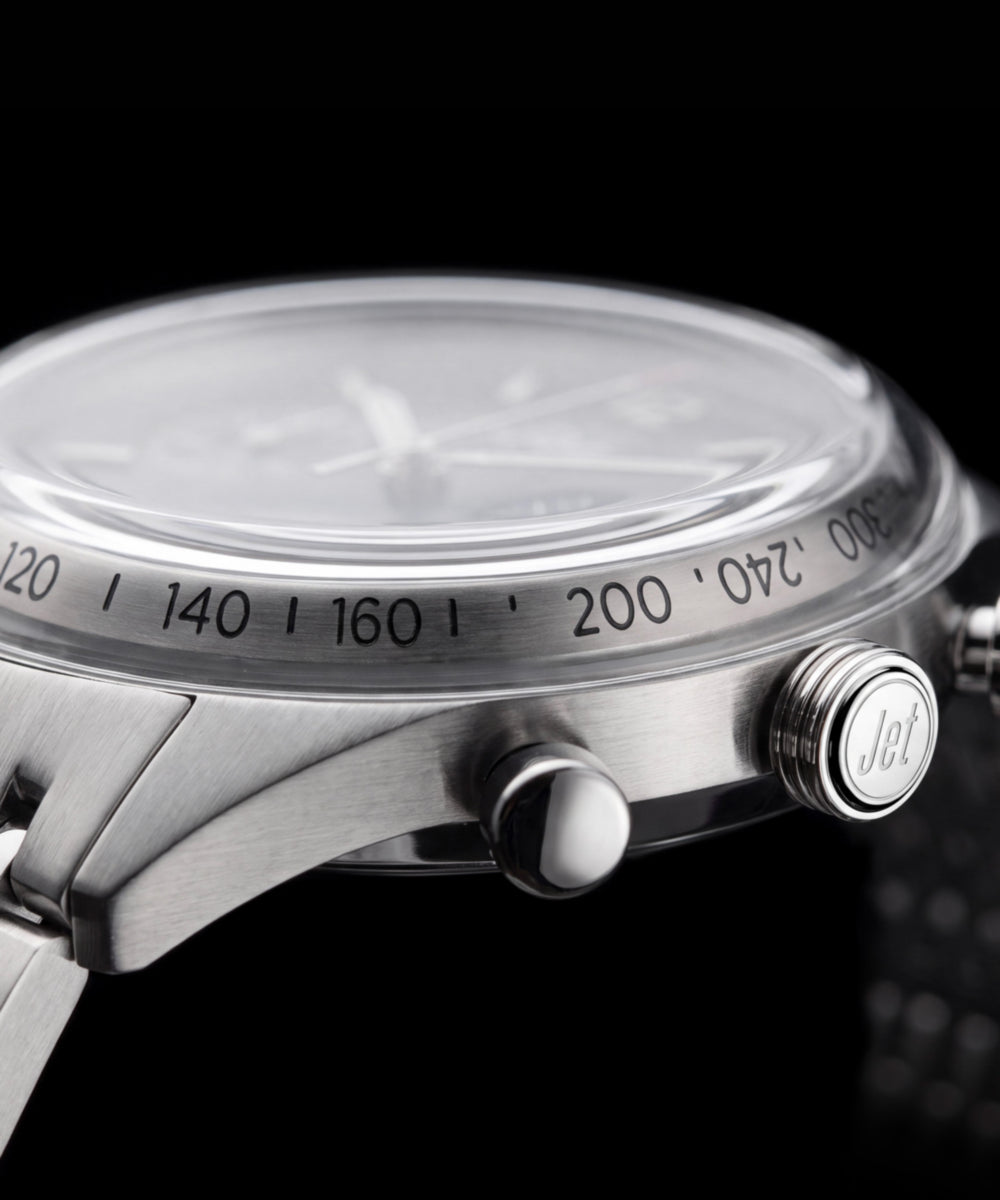 Timex Marlin Jet Chronograph 40mm Stainless Steel Bracelet Watch