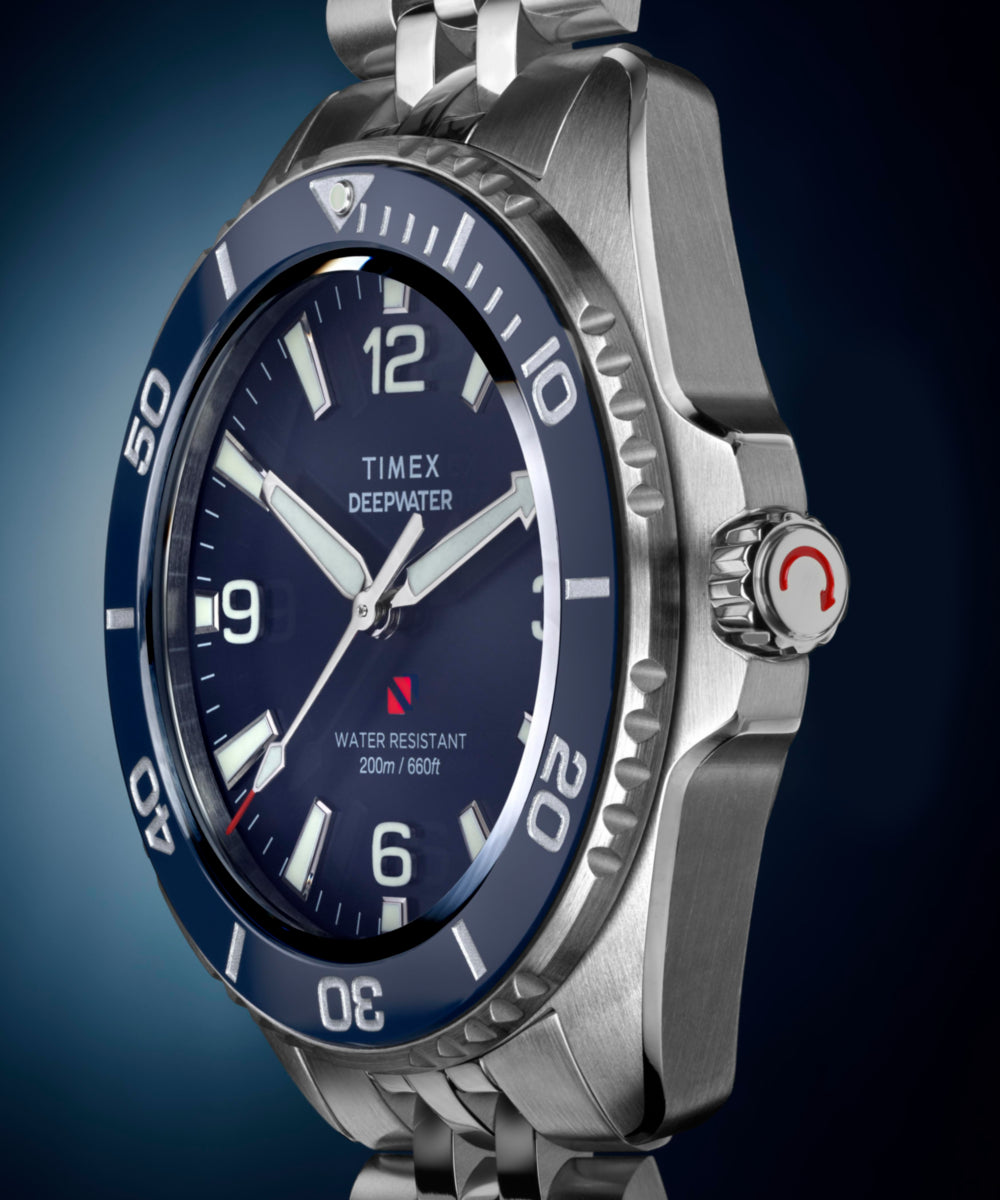 Timex Deepwater Arctic 40.5mm Stainless Steel Bracelet Watch