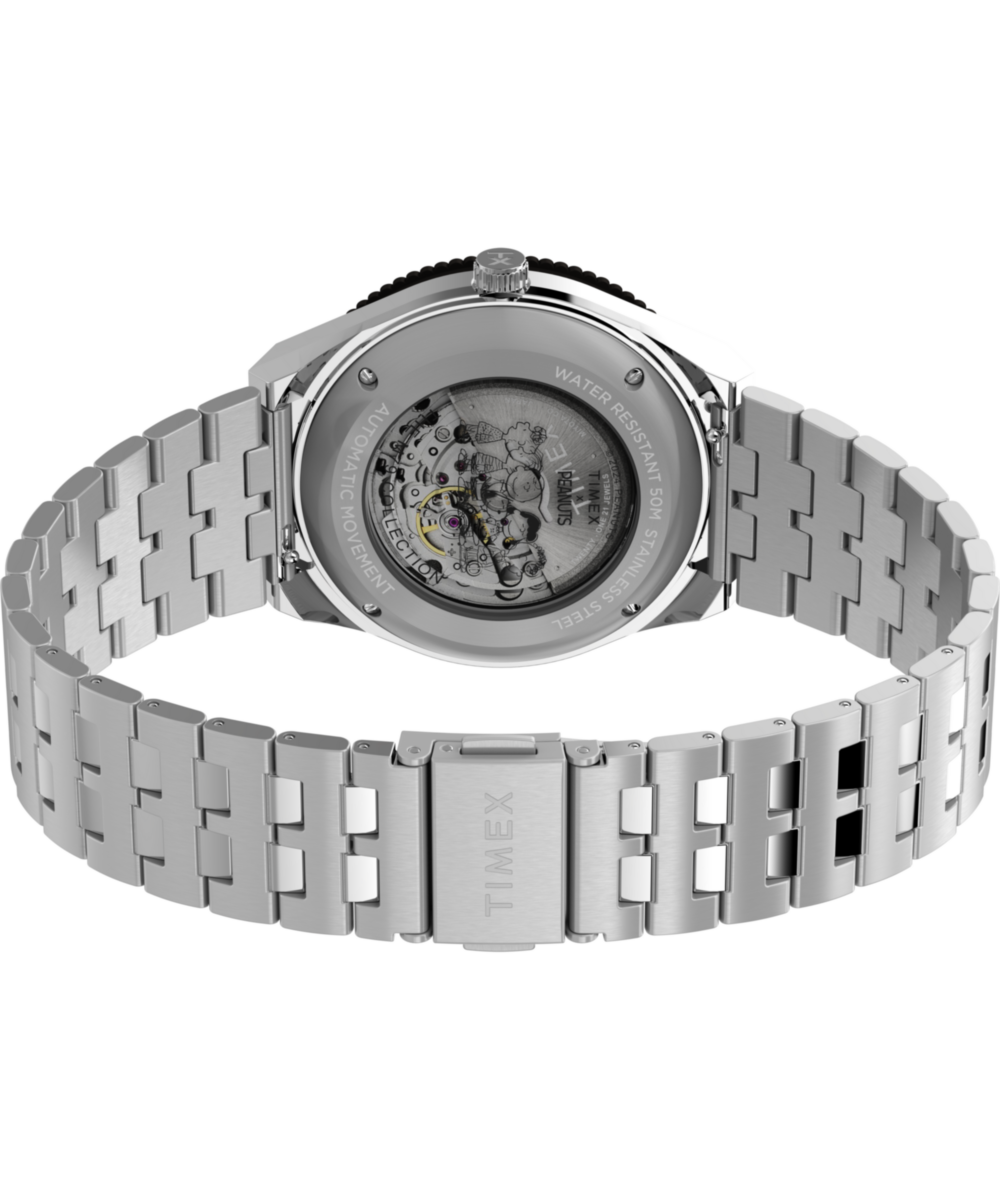 Timex Peanuts x Timex M79 Automatic 40mm Stainless Steel Bracelet Watch