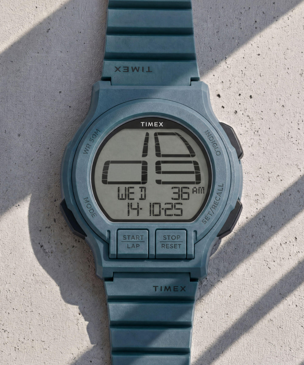 Timex Retroware Digital 46mm Resin Strap Watch