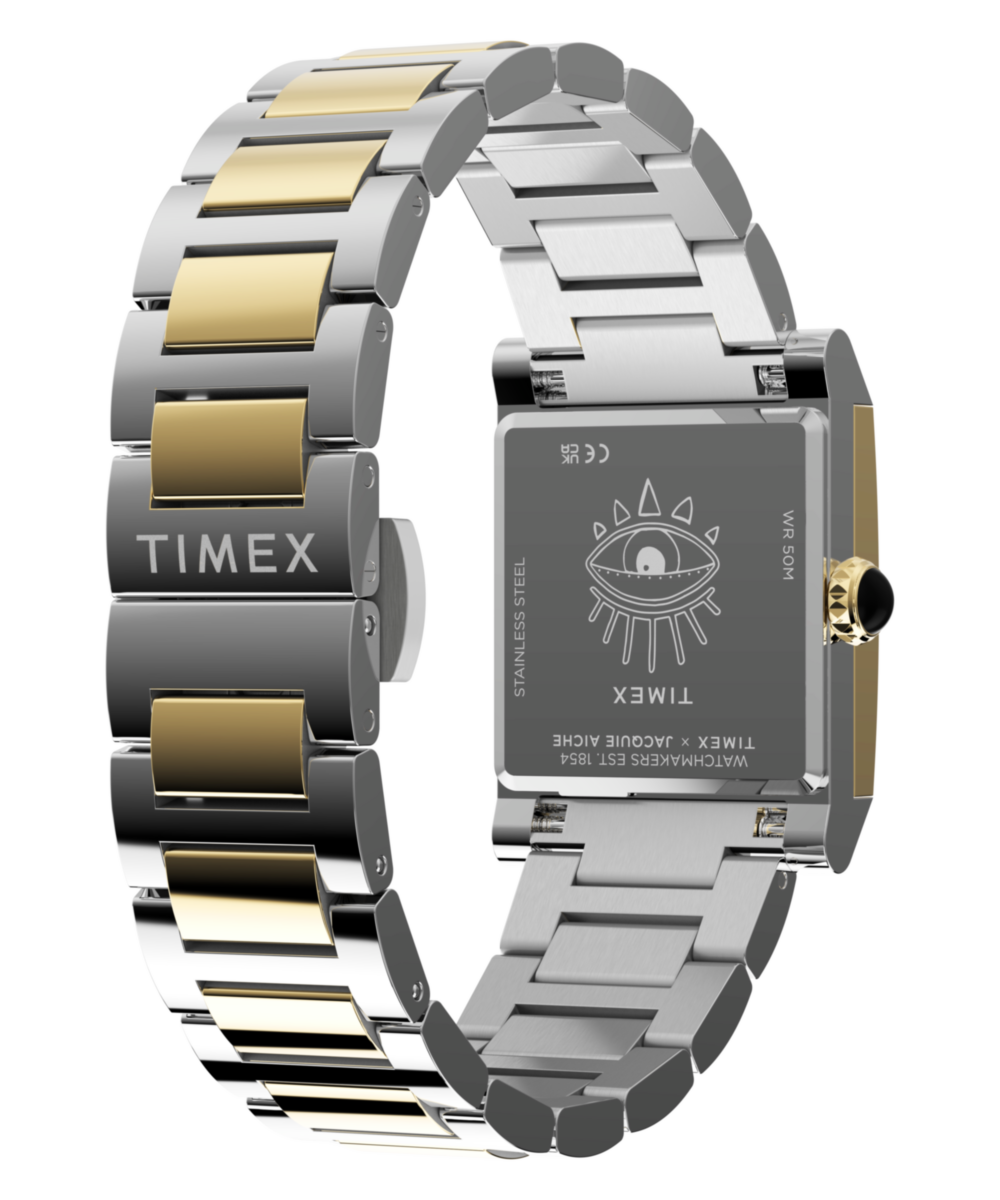 Timex Timex x Jacquie Aiche Éclat 24mm Stainless Steel Bracelet Watch