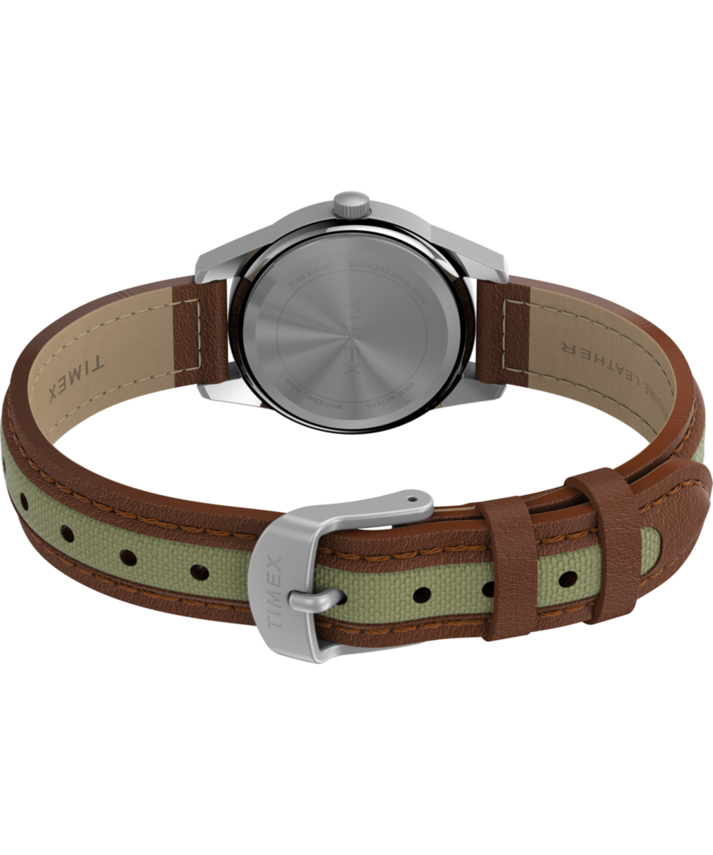 Timex Expedition Field Mini 26mm Leather Strap Watch