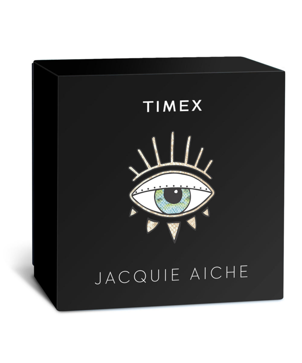 Timex Timex Legacy x Jacquie Aiche Gold Sunray Dial with Tribe Eye 36mm Watc