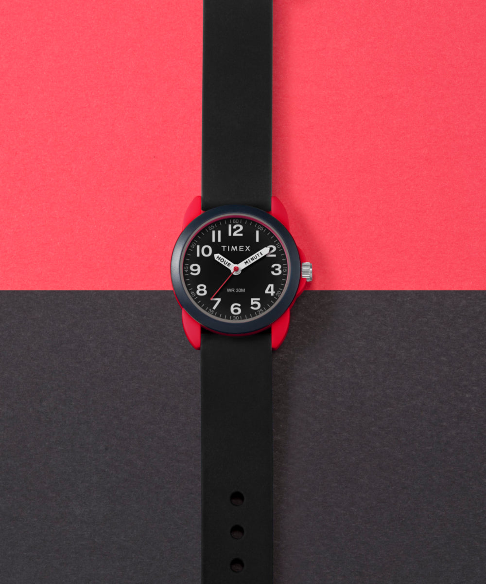 Timex TIMEX TIME MACHINES 30mm Silicone Strap Watch