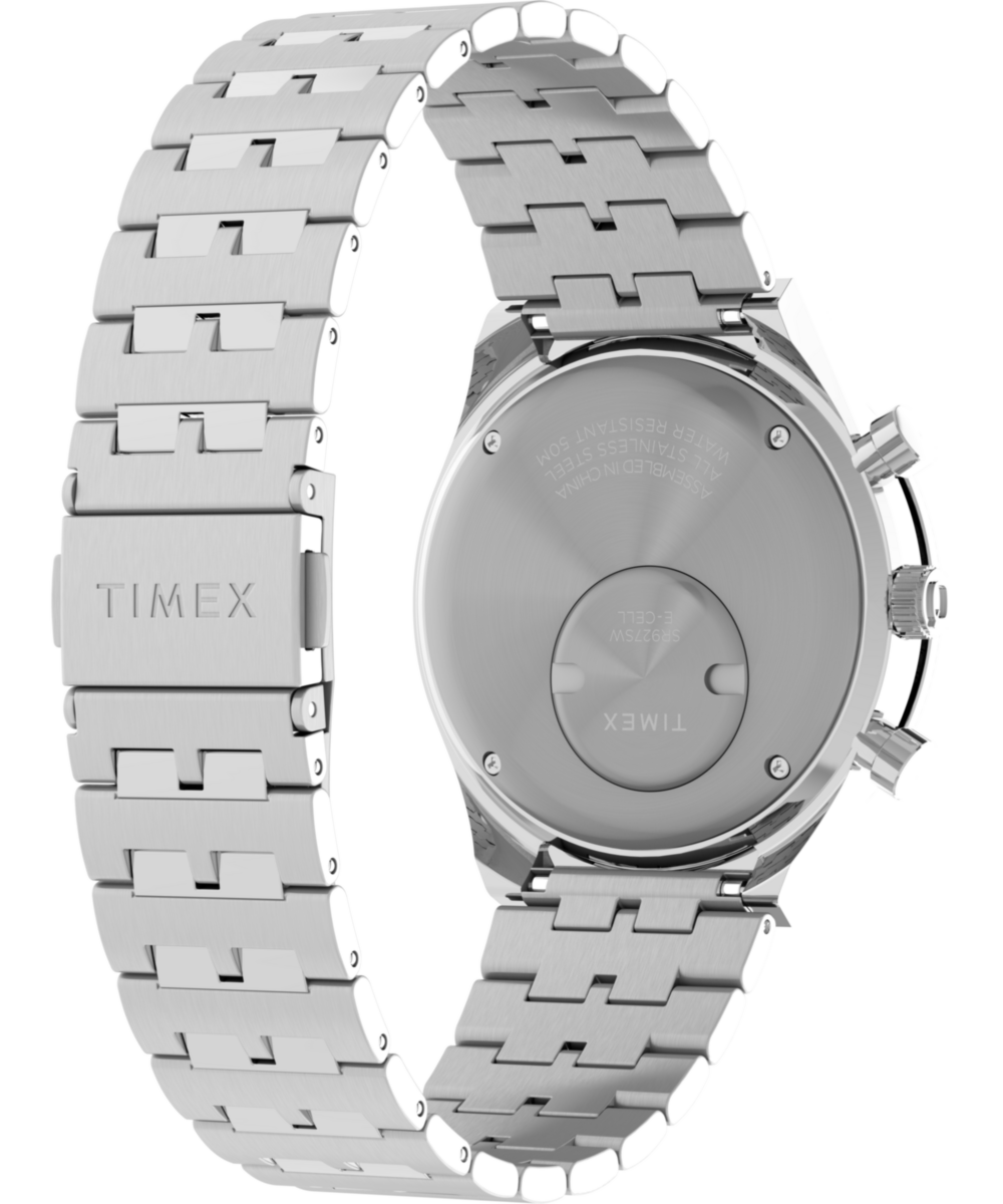 Timex Q Timex Chronograph 40mm Stainless Steel Bracelet Watch