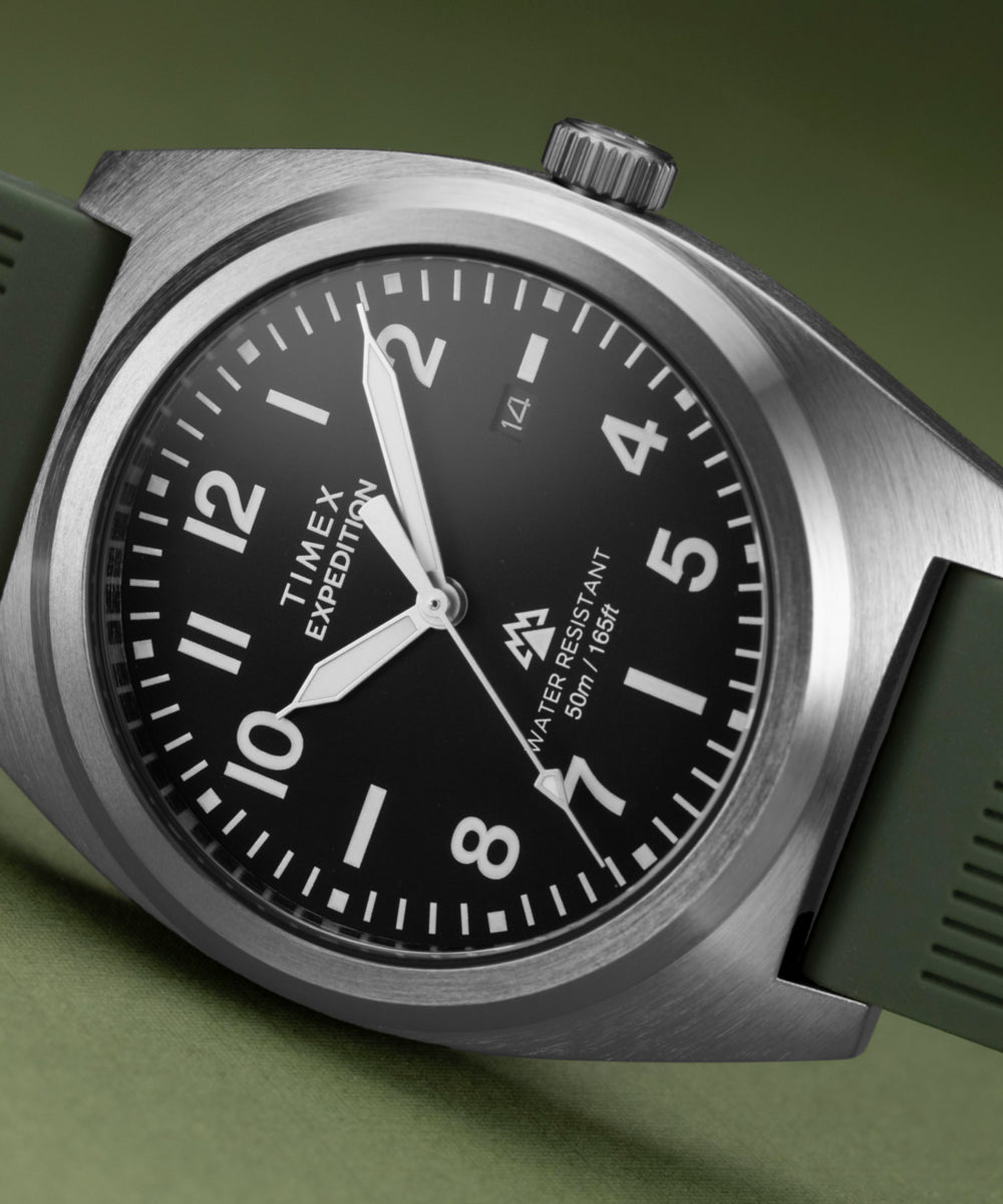 Timex Expedition Capstone 39mm Silicone Strap Watch