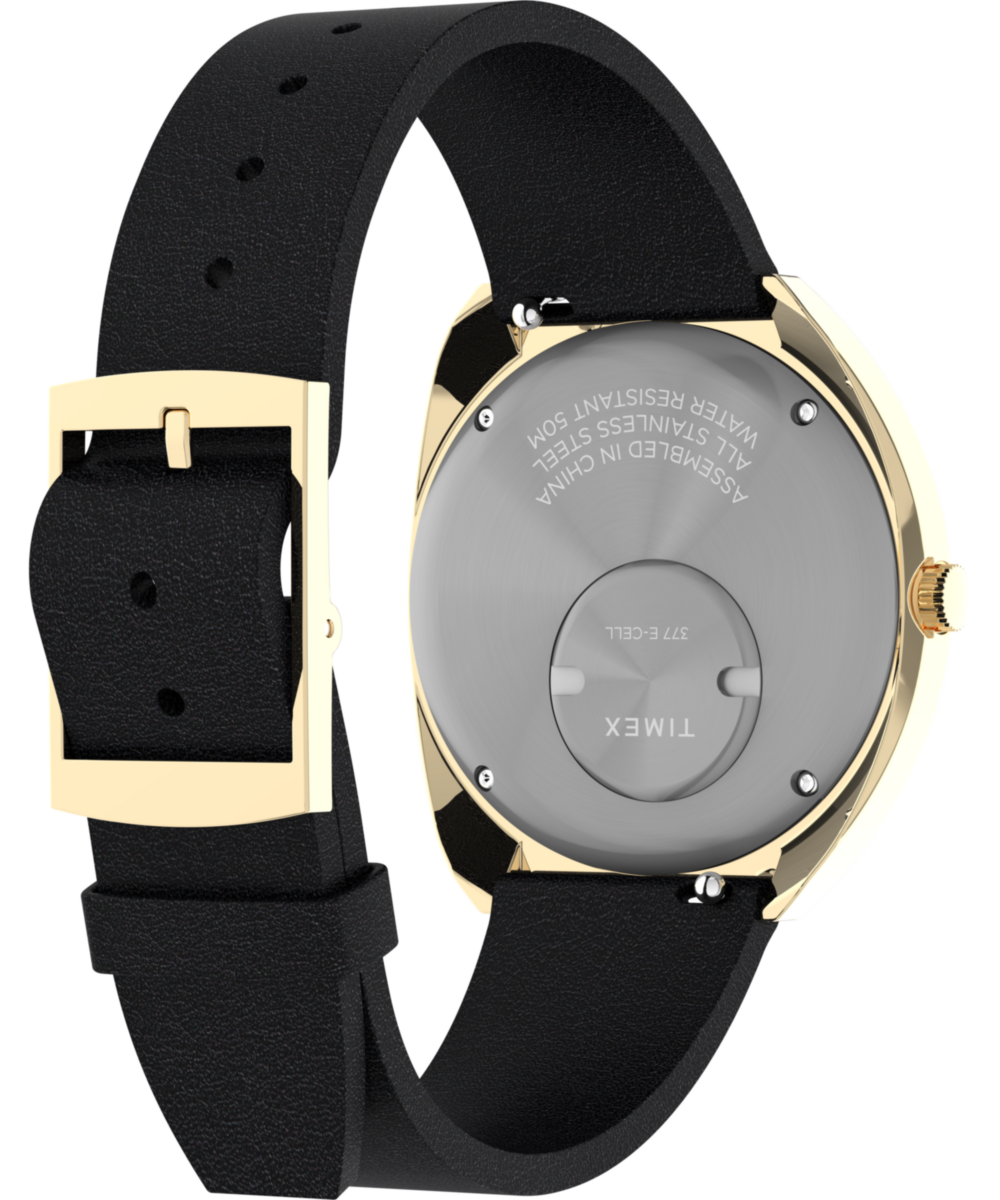 Timex Q Timex 1972 Reissue 39mm Leather Strap Watch