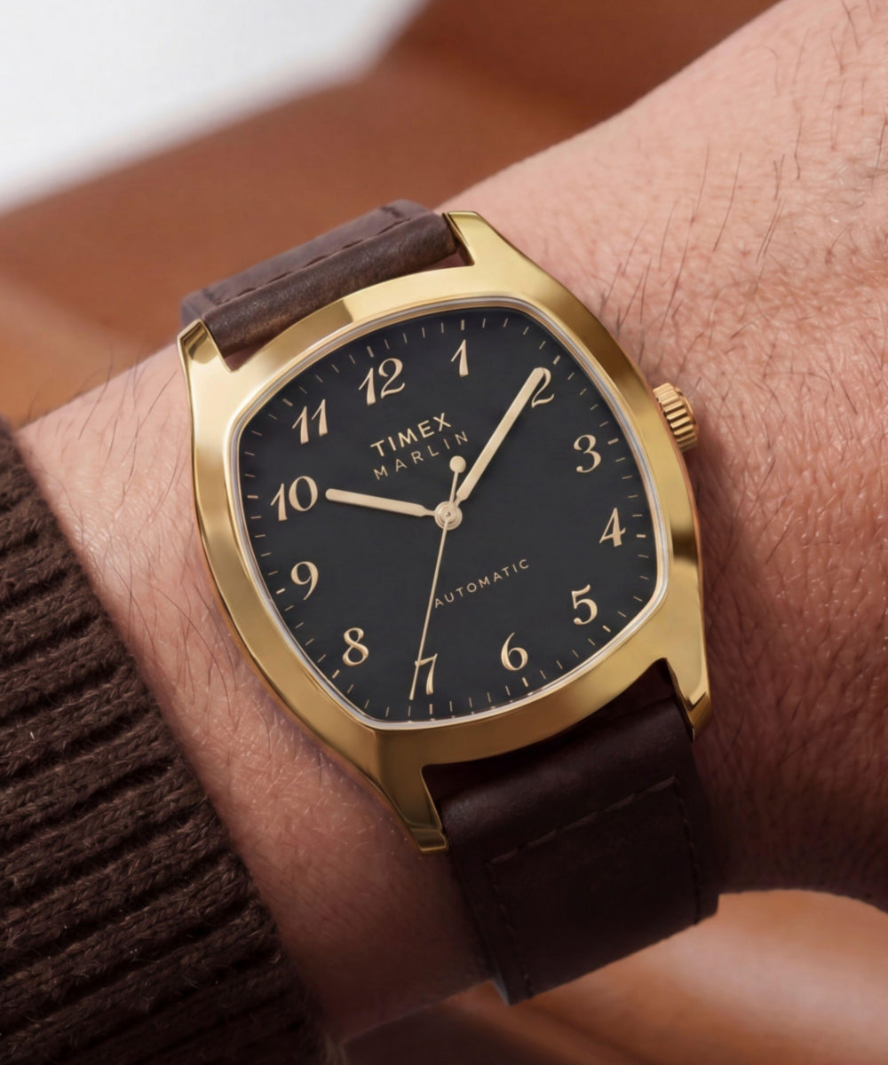 Timex Marlin Chatham Automatic 36mm Leather Strap Watch