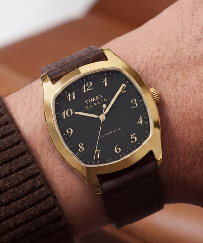 Timex Marlin Chatham Automatic 36mm Leather Strap Watch