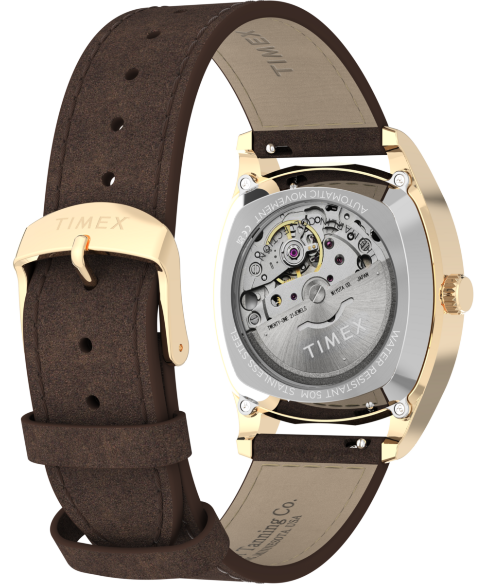 Timex Marlin Chatham Automatic 36mm Leather Strap Watch