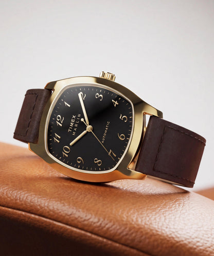 Timex Marlin Chatham Automatic 36mm Leather Strap Watch