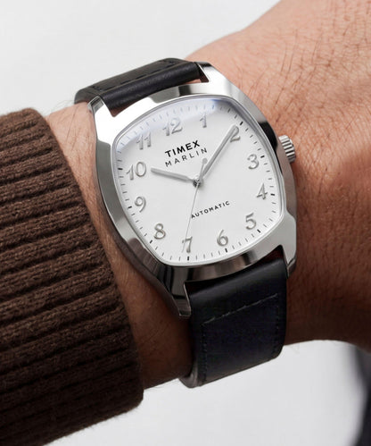 Timex Marlin Chatham Automatic 36mm Leather Strap Watch