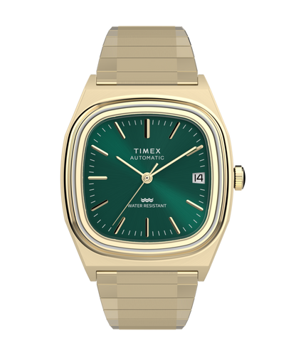 Timex Timex Automatic 1983 E Line 34mm Stainless Steel Expansion Band Watch