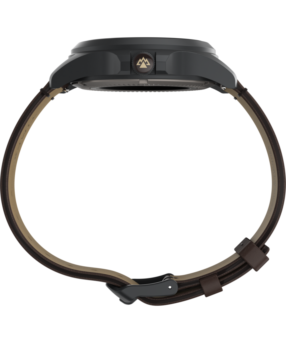 Timex Expedition Field Post Titanium Automatic 41mm Leather Strap Watch