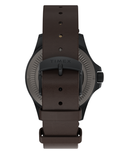 Timex Expedition Field Post Titanium Automatic 41mm Leather Strap Watch