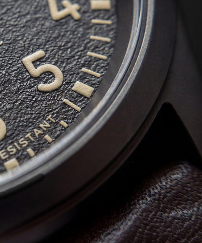 Timex Expedition Field Post Titanium Automatic 41mm Leather Strap Watch
