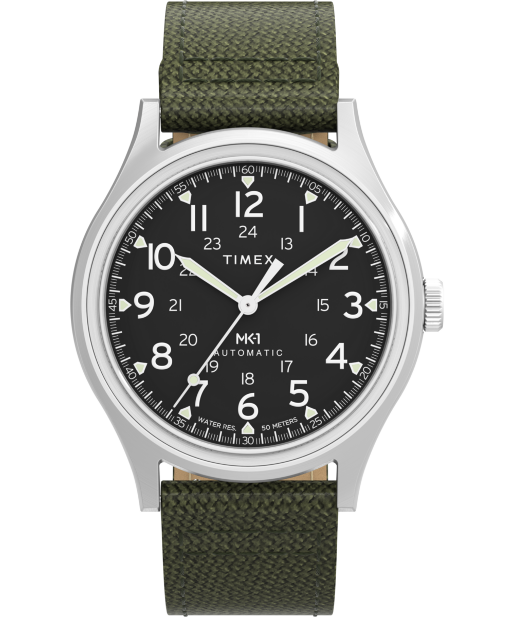 Timex MK1 Automatic 40mm Fabric Strap Watch