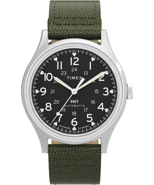 Timex MK1 Automatic 40mm Fabric Strap Watch