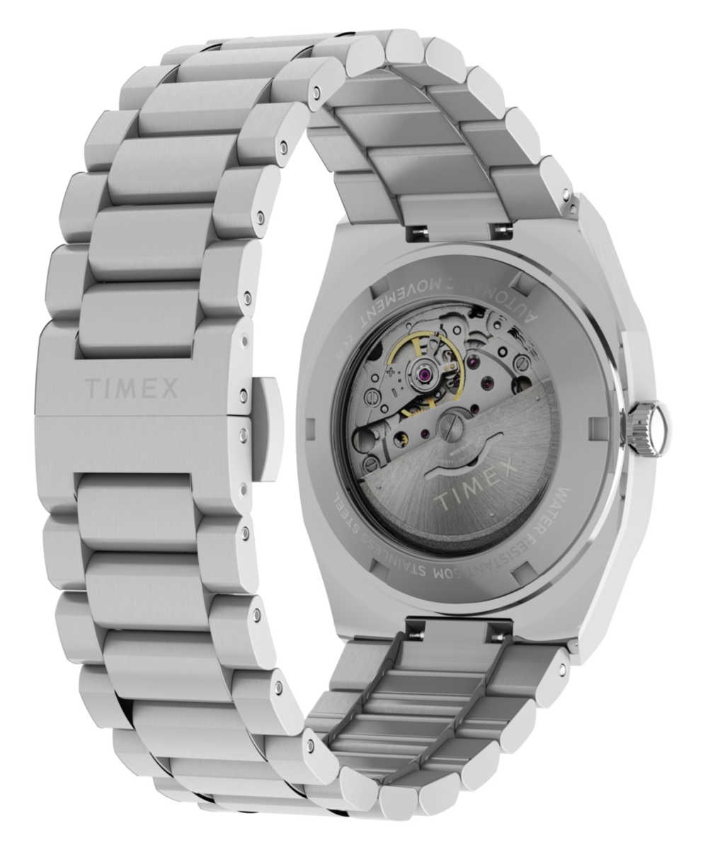 Timex Timex Automatic E Line 38mm Stainless Steel Bracelet Watch