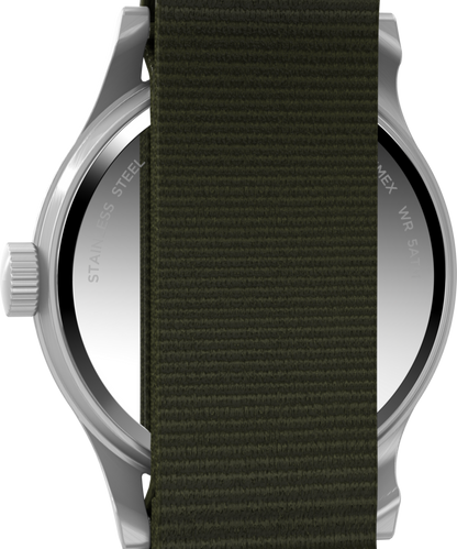 Timex MK1 Hand-Wound 36mm Fabric Strap Watch