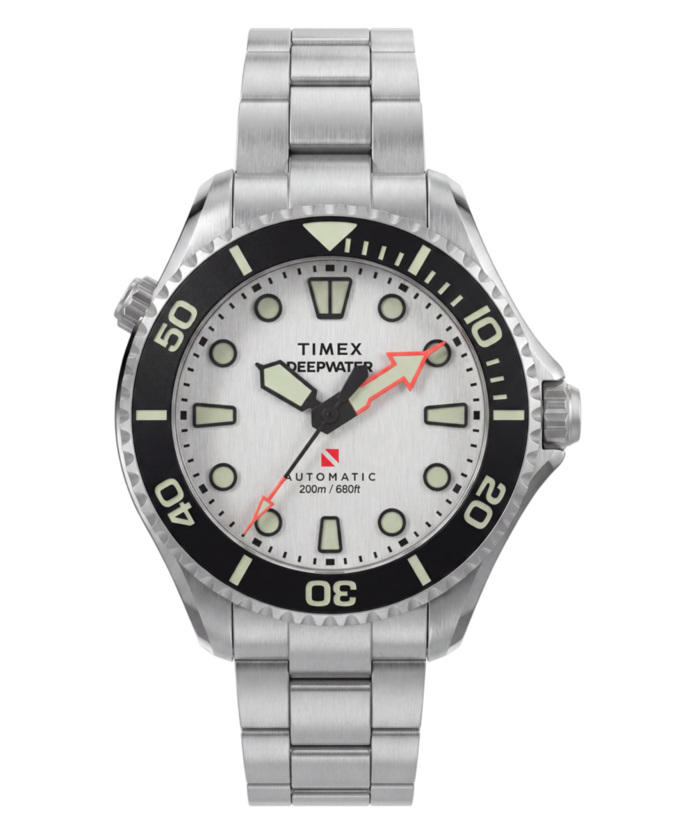 Timex Deepwater Meridian 200 HEV Automatic 44mm Stainless Steel Bracelet Wat