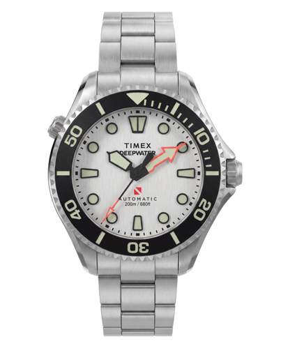 Timex Deepwater Meridian 200 HEV Automatic 44mm Stainless Steel Bracelet Wat