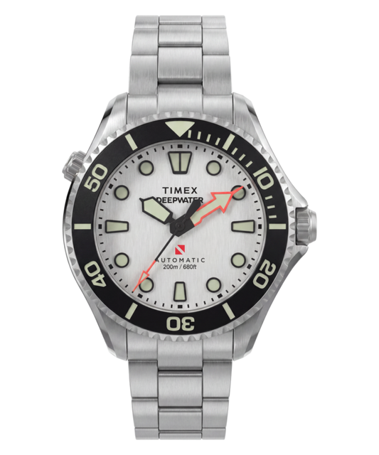 Timex Deepwater Meridian 200 HEV Automatic 44mm Stainless Steel Bracelet Wat