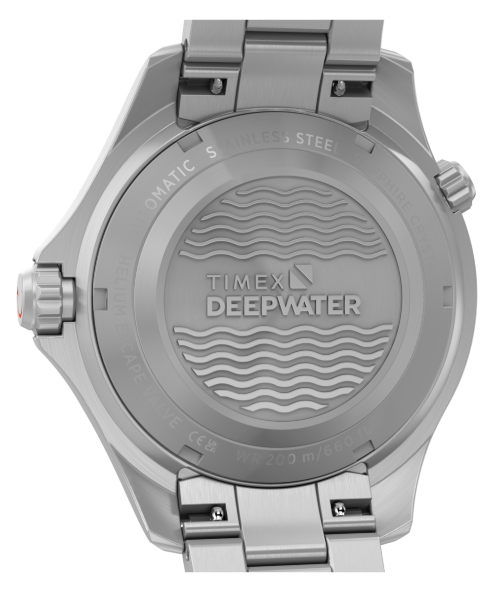 Timex Deepwater Meridian 200 HEV Automatic 44mm Stainless Steel Bracelet Wat