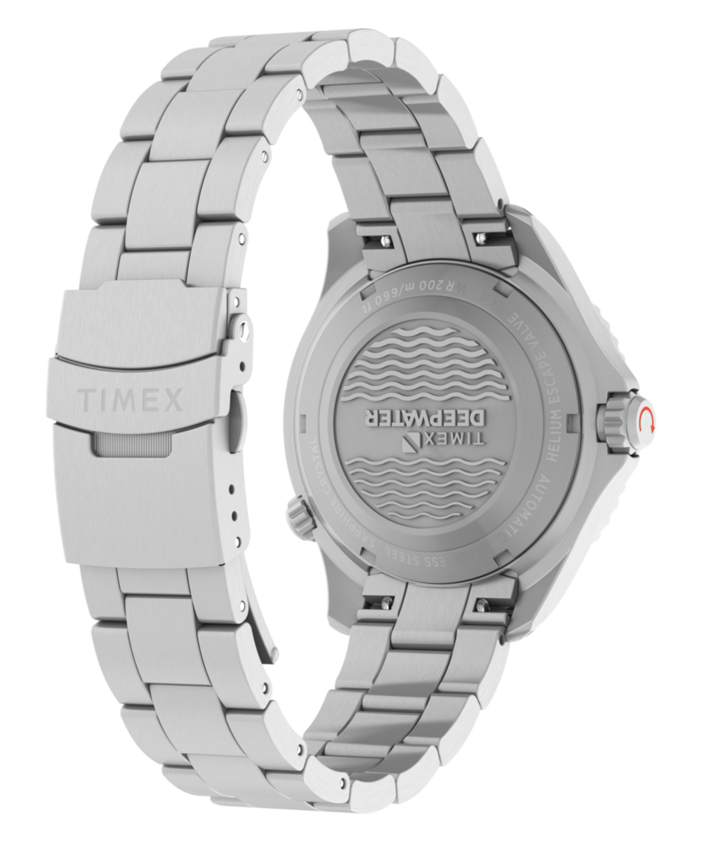 Timex Deepwater Meridian 200 HEV Automatic 44mm Stainless Steel Bracelet Wat