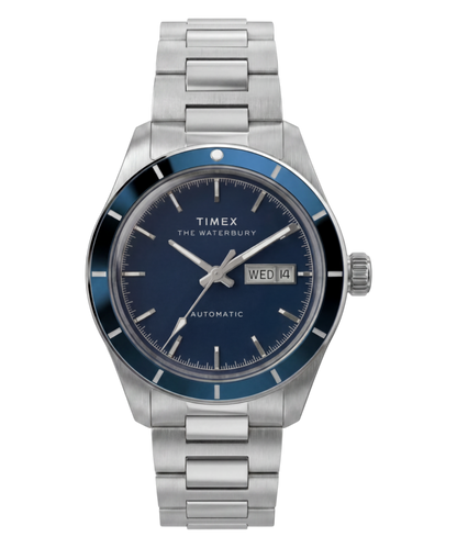 Timex Waterbury Heritage Automatic 39mm Stainless Steel Bracelet Watch