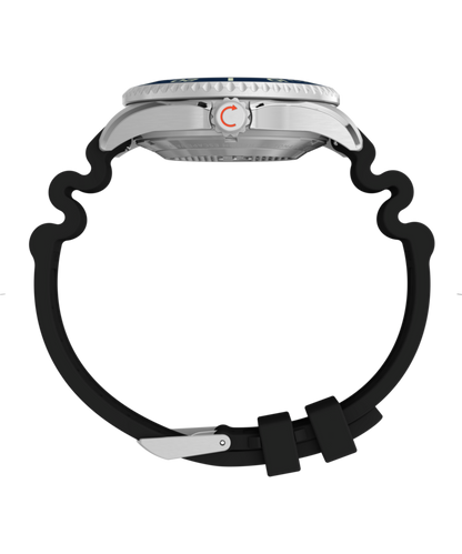 Timex Deepwater Meridian 200 HEV Automatic 44mm HNBR Synthetic Rubber Strap