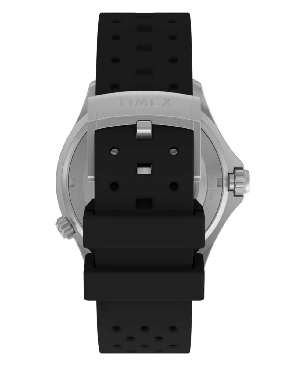 Timex Deepwater Meridian 200 HEV Automatic 44mm HNBR Synthetic Rubber Strap