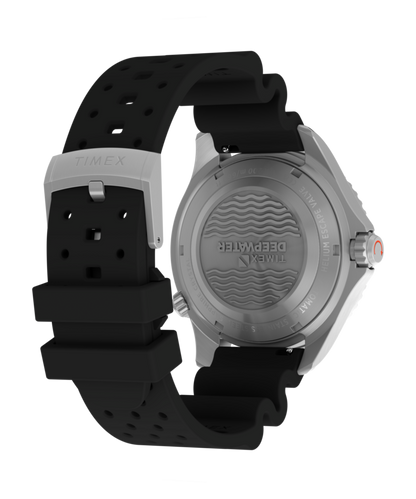 Timex Deepwater Meridian 200 HEV Automatic 44mm HNBR Synthetic Rubber Strap
