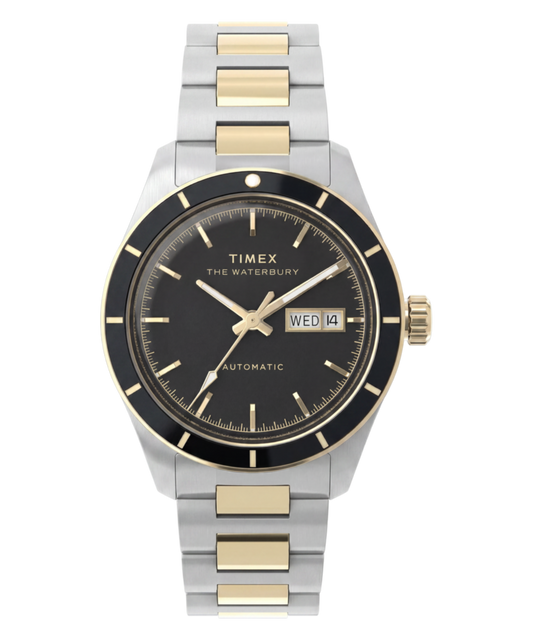 Timex Waterbury Heritage Automatic 39mm Stainless Steel Bracelet Watch