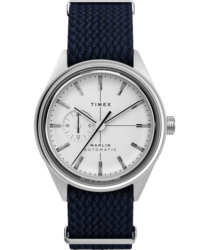 Timex Marlin Jet Automatic 38mm Fabric Strap Watch