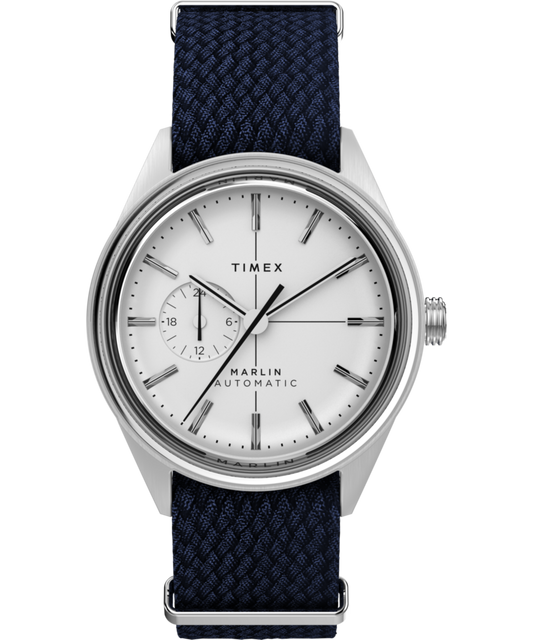 Timex Marlin Jet Automatic 38mm Fabric Strap Watch