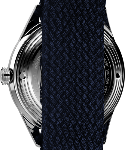 Timex Marlin Jet Automatic 38mm Fabric Strap Watch