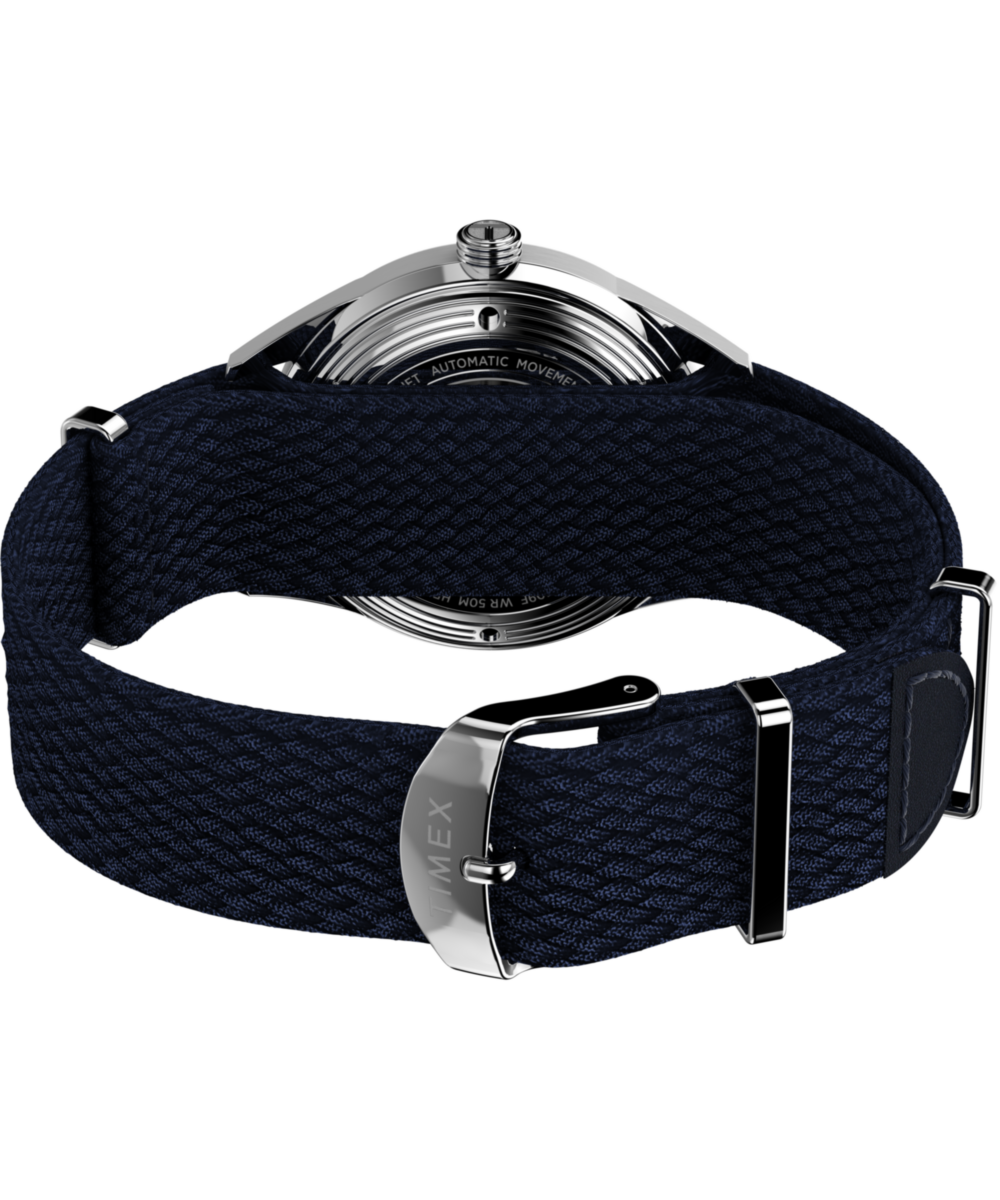 Timex Marlin Jet Automatic 38mm Fabric Strap Watch