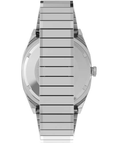 Timex Timex Automatic 1983 E Line Reissue 34mm Stainless Steel Expansion Ba