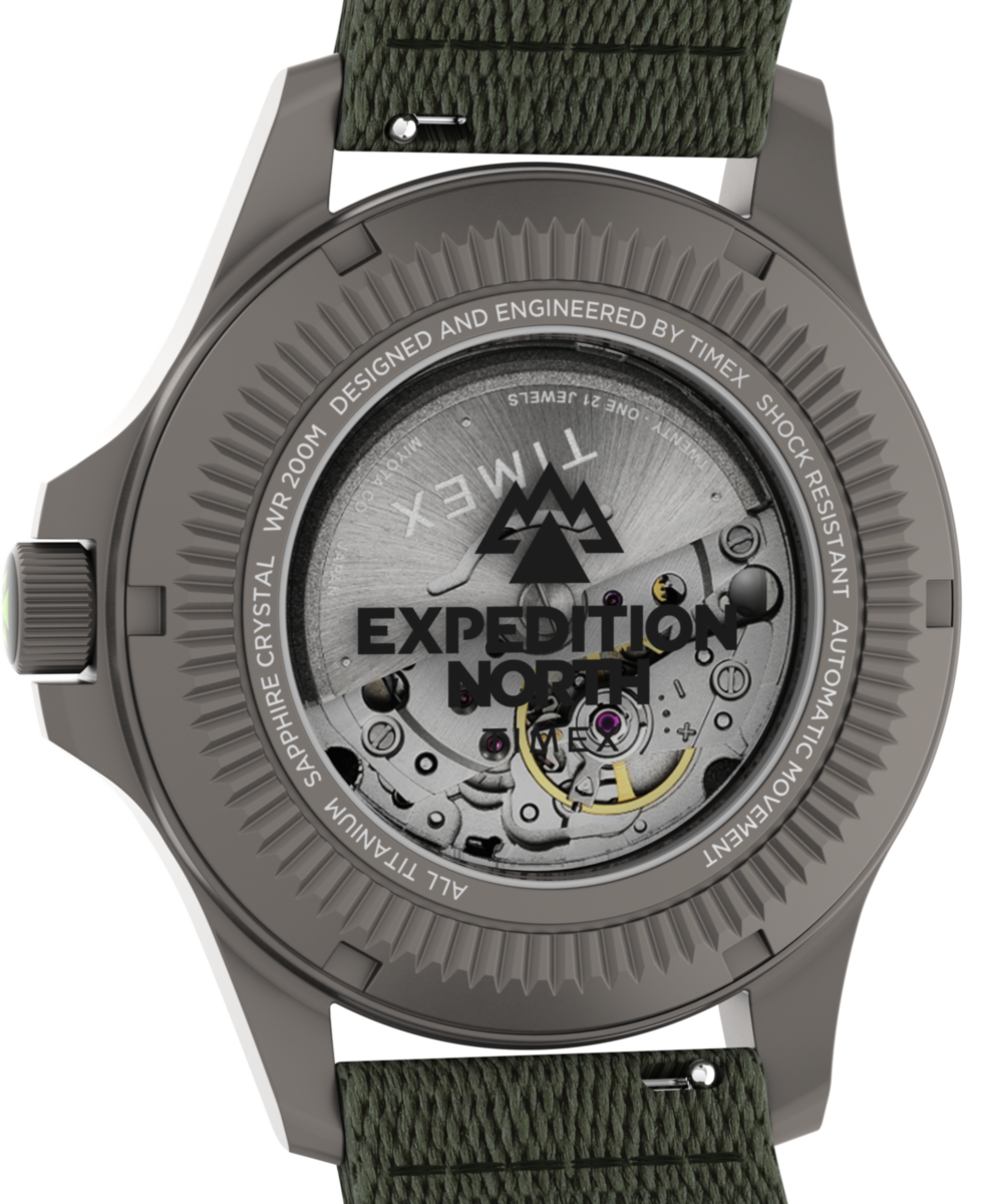 Timex Expedition Field Post Titanium Automatic 41mm Recycled Fabric Strap W