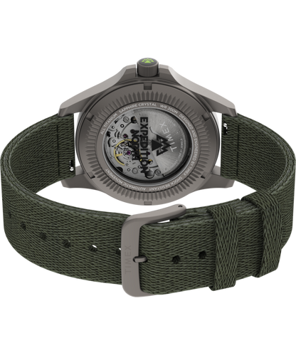 Timex Expedition Field Post Titanium Automatic 41mm Recycled Fabric Strap W