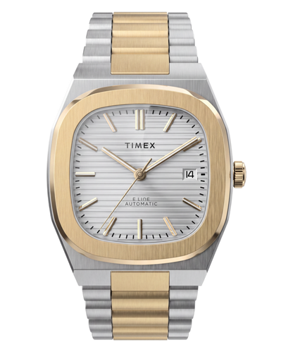Timex Timex Automatic E Line 38mm Stainless Steel Bracelet Watch
