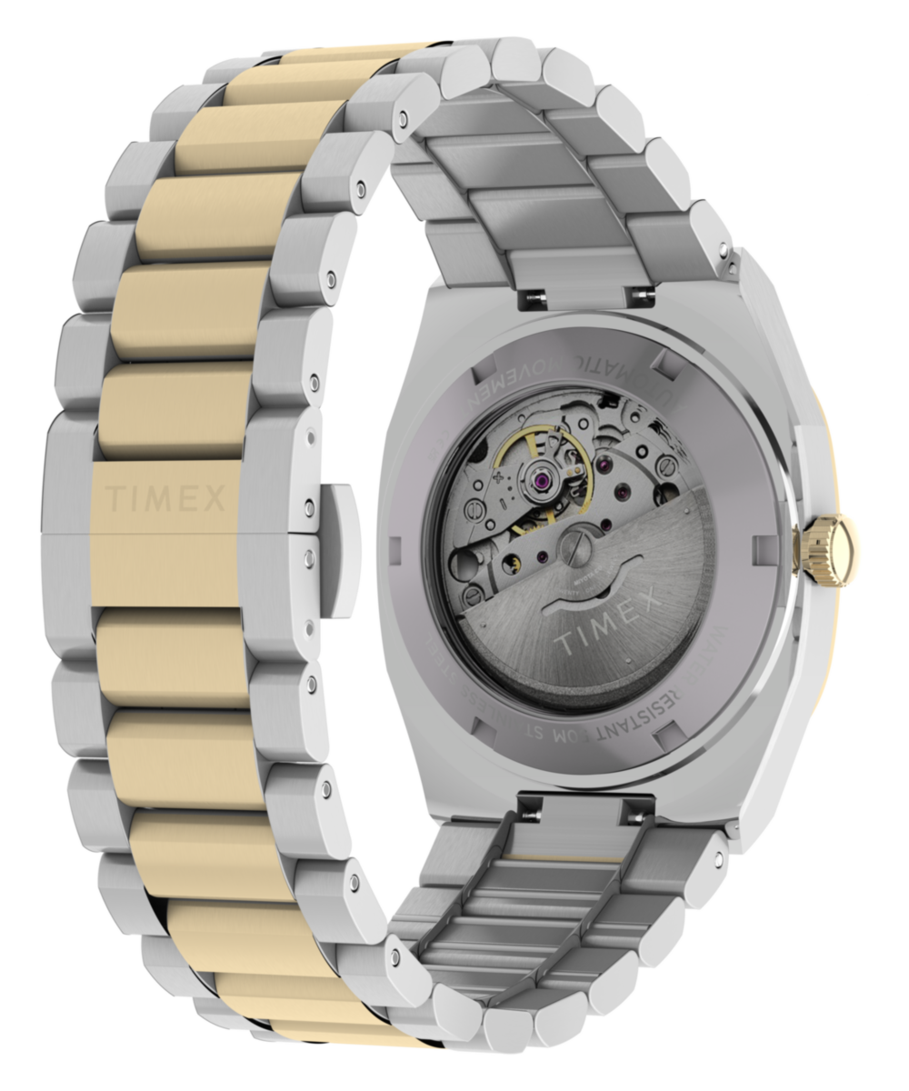 Timex Timex Automatic E Line 38mm Stainless Steel Bracelet Watch
