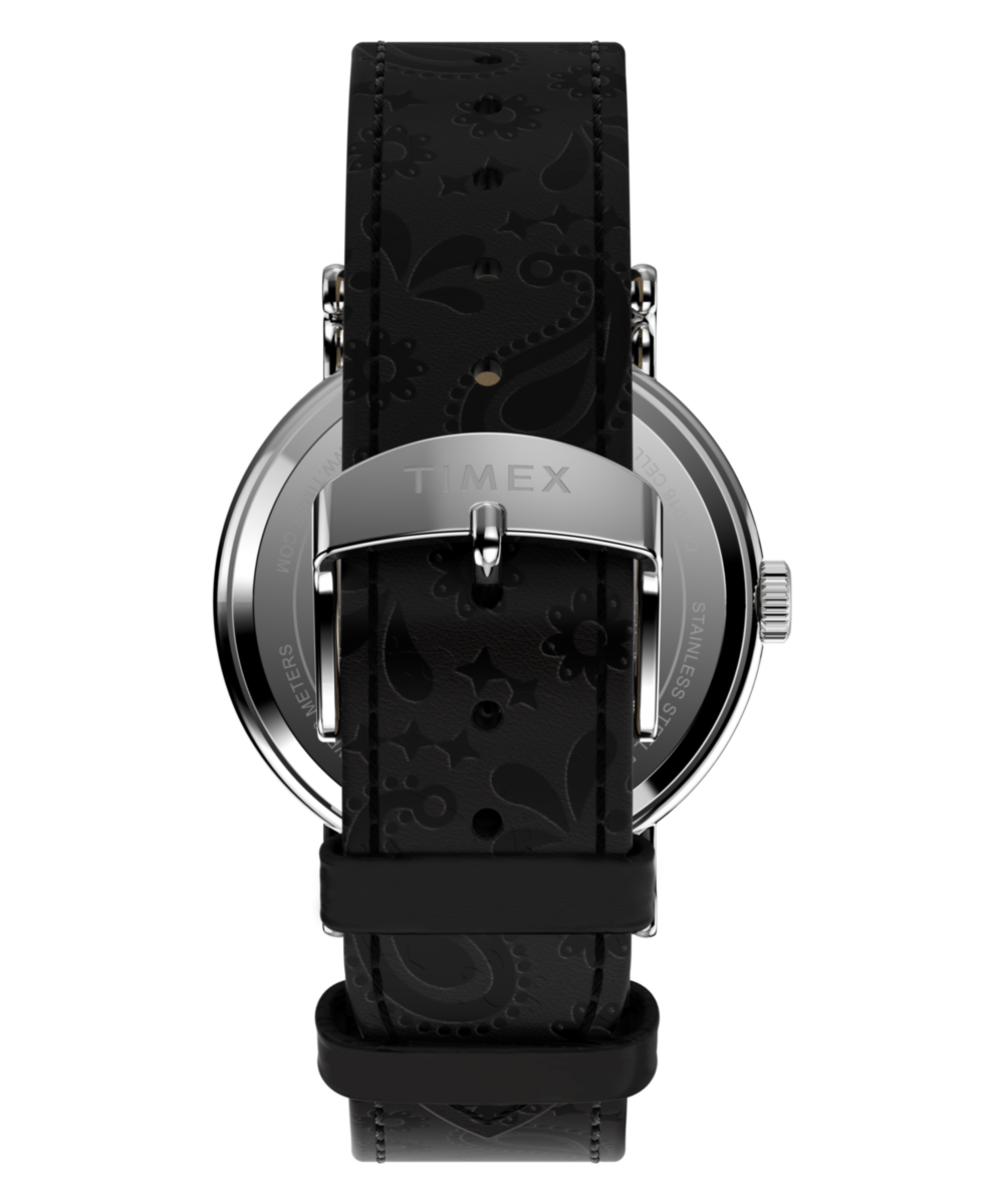 Timex Peanuts x Timex Weekender Day of the Dead 40mm Leather Strap Watch