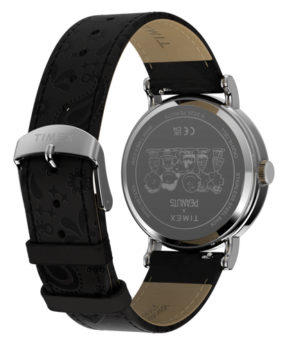 Timex Peanuts x Timex Weekender Day of the Dead 40mm Leather Strap Watch