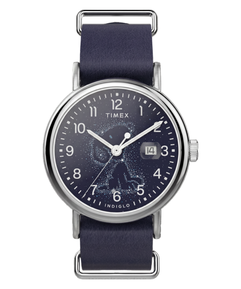 Timex Peanuts x Timex Weekender Astronomy 40mm Leather Strap Watch
