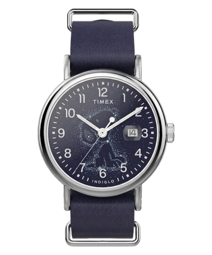 Timex Peanuts x Timex Weekender Astronomy 40mm Leather Strap Watch
