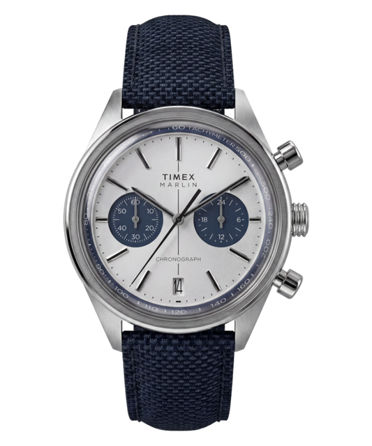 Timex Marlin Jet Chronograph 40mm Fabric Strap Watch