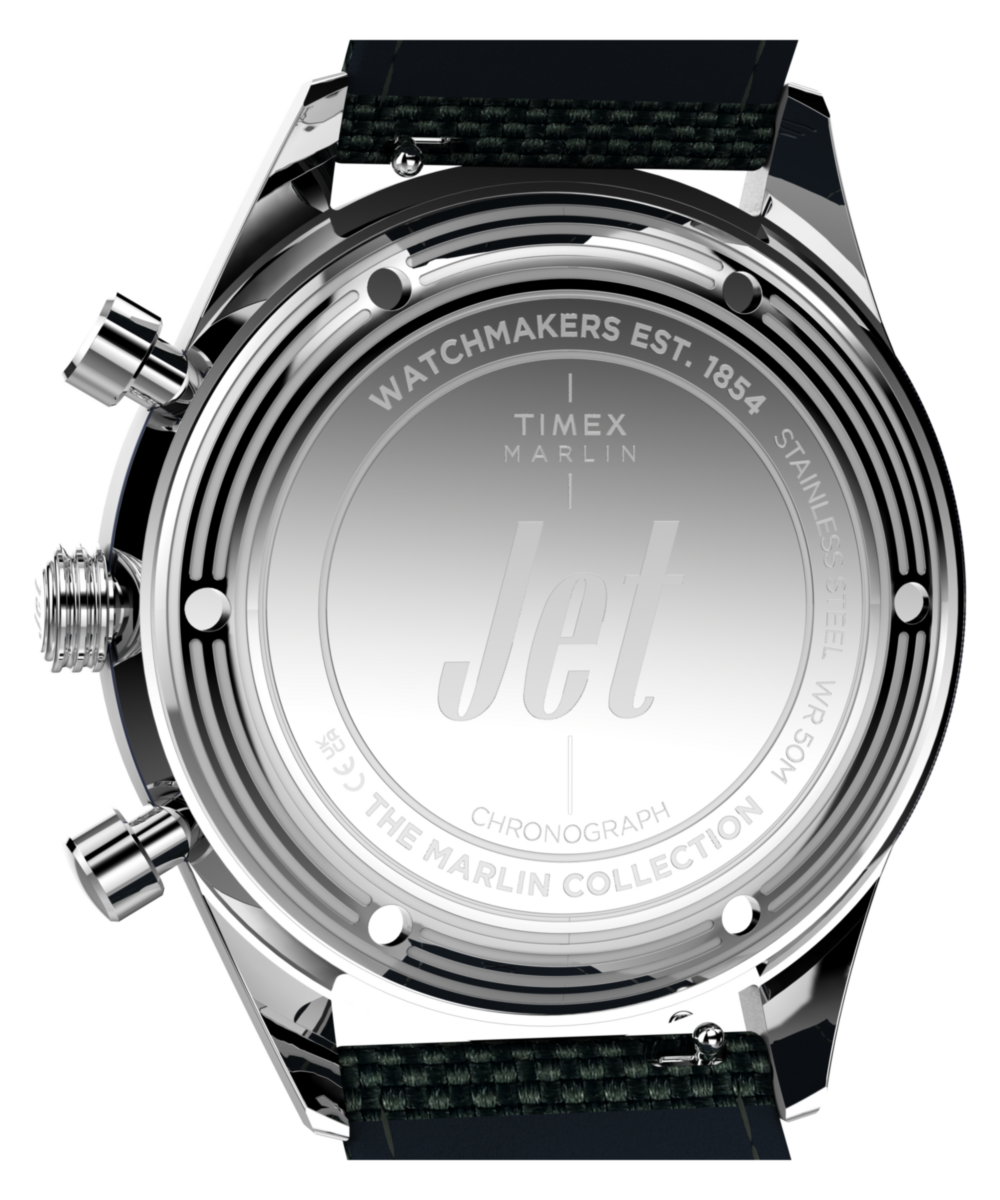 Timex Marlin Jet Chronograph 40mm Fabric Strap Watch