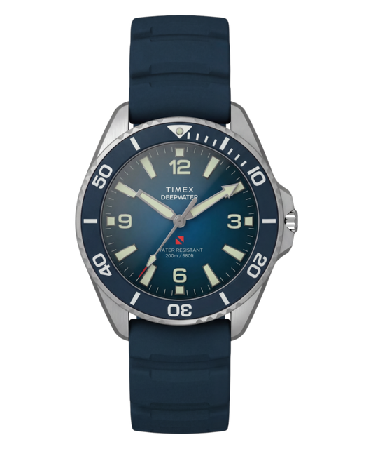 Timex Deepwater Arctic 200 40.5mm HNBR Synthetic Rubber Strap Watch